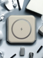 RAYZ 3-in-1 Magnetic Wireless Charger - Foldable Travel Charging Station for Multiple Devices