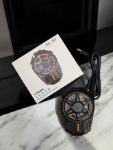 Portable Cooling Fan with free Pubg Anti-Slip Thumb Sleeve