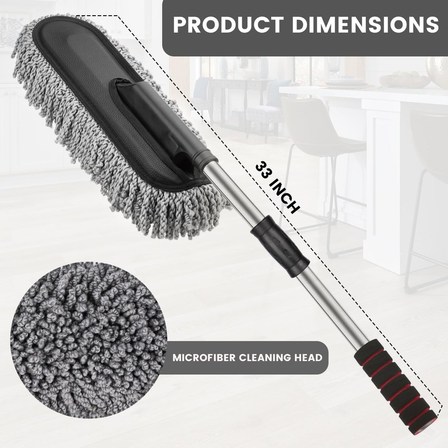 ProClean FlexiGrip Microfiber Car Duster