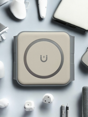 RAYZ 3-in-1 Magnetic Wireless Charger - Foldable Travel Charging Station for Multiple Devices