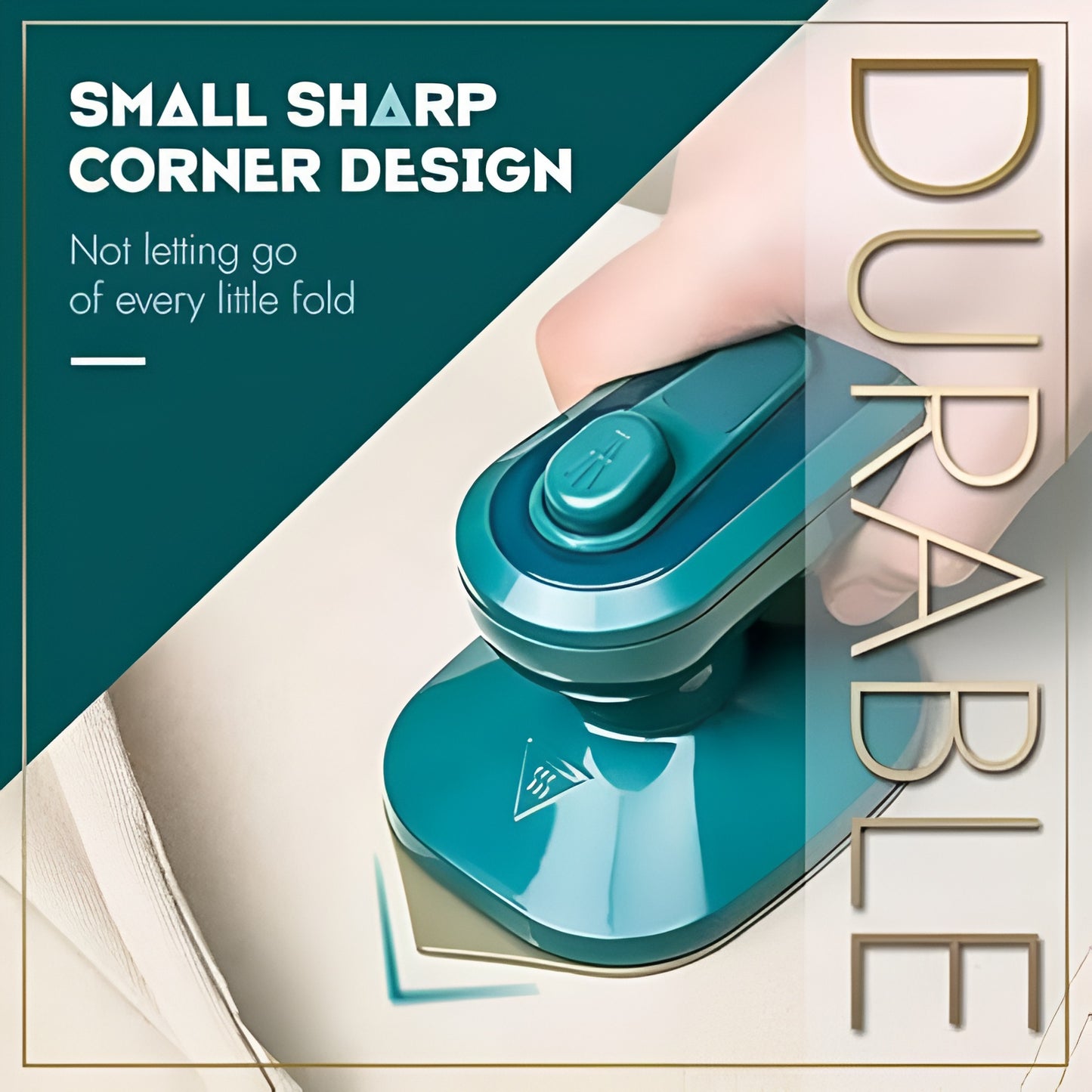 Portable Steam Iron – Dry & Wet Ironing with Water Spray
