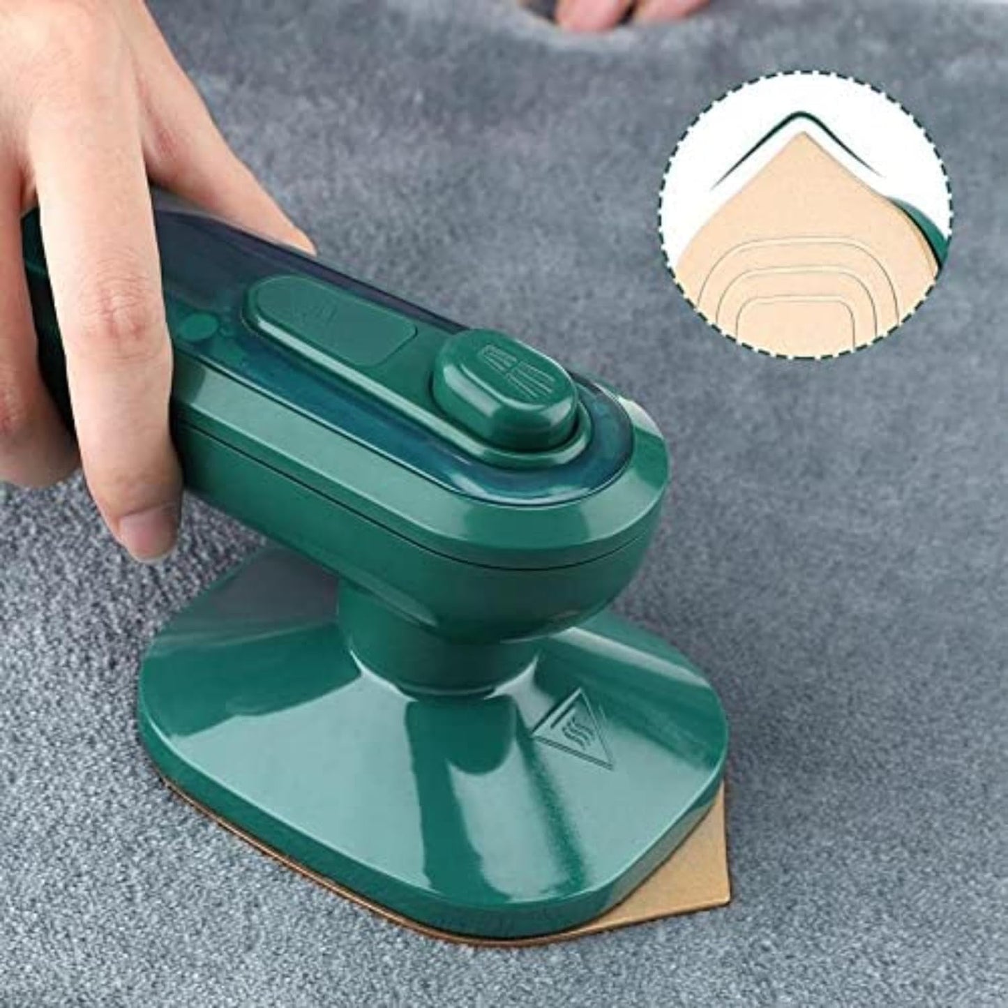 Portable Steam Iron – Dry & Wet Ironing with Water Spray