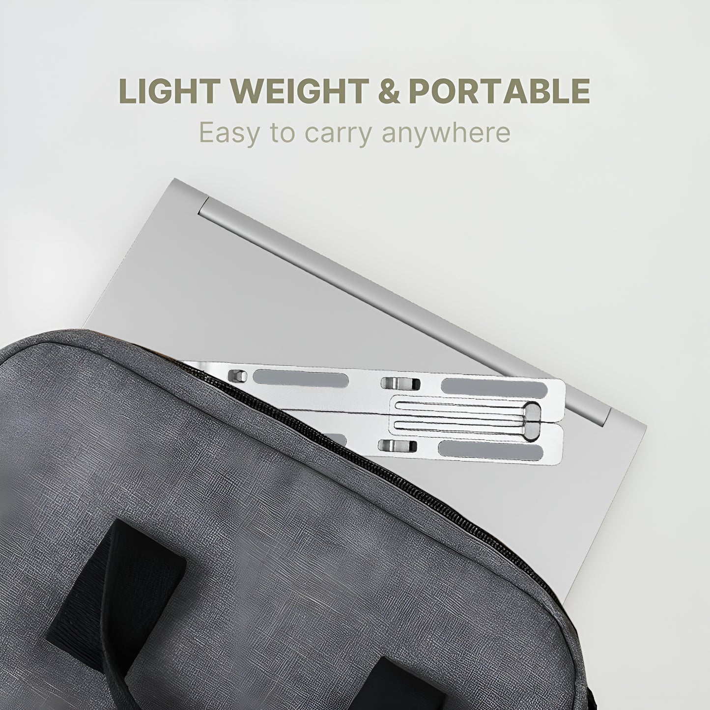 Premium Metal Multi-Angle Laptop Stand – Adjustable & Foldable 💻✨