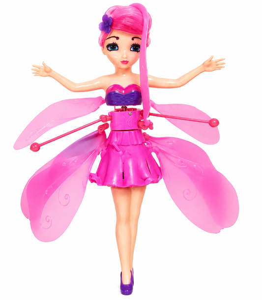 Cute Fairy Doll with Colorful Wings – Magical Dancing Fairy Toy for Kids